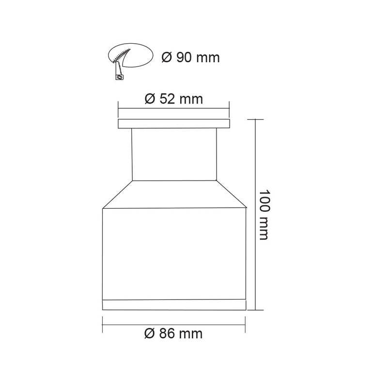 Glow 4W Inground Light Stainless Steel / Warm White - SL7362WW/SLS
