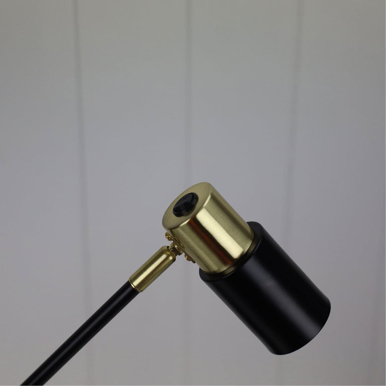 Charlie Desk Lamp Satin Brass / Black - SL98533SB