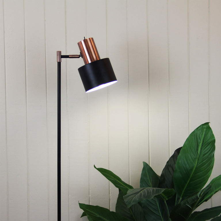 Ari Floor Lamp Brushed Copper - SL98787CO
