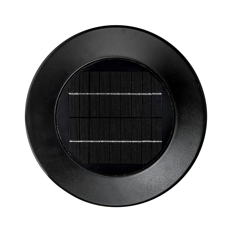 Industrial Solar LED Bollard Black / Dual Colour - SLDBL0012-BLK