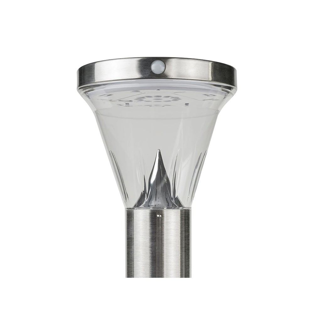 Round Solar LED Bollard with PIR Sensor - SLDBL0026-2.6W-PIR