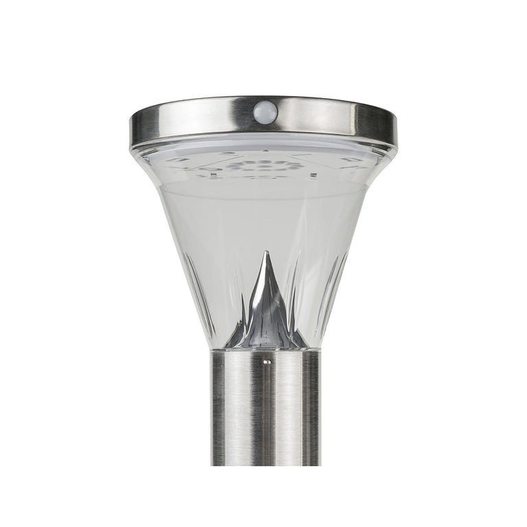 Round Solar LED Bollard with PIR Sensor - SLDBL0026-2.6W-PIR