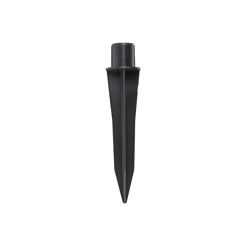 Solar Square LED Bollard Black / Cool White - SLDBL0093-S1-2.4W