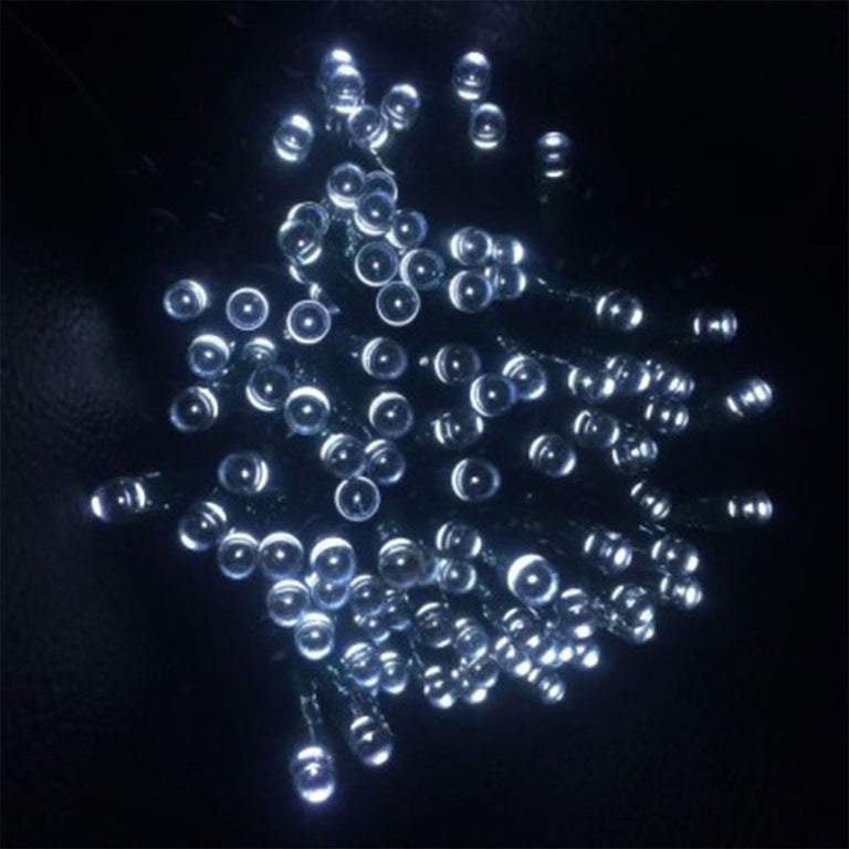 Solar 17 Meter LED Bud Lighting Kit White - SLDBLK-100W
