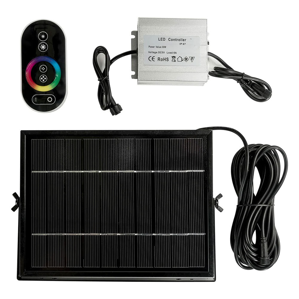 Solar 3W 10 Pack Deck Lighting LED Kit / RGB - SLDDLK-10RGB