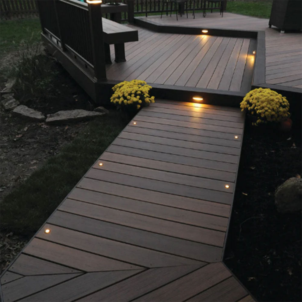 Solar 3W 5 Pack Deck Lighting LED Kit / Warm White - SLDDLK-5