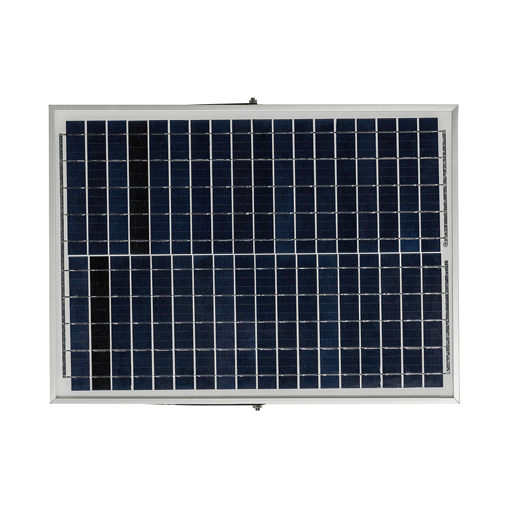 Garden Spot Light with Solar Panel Kit Black / Cool White - SLDGSK0055