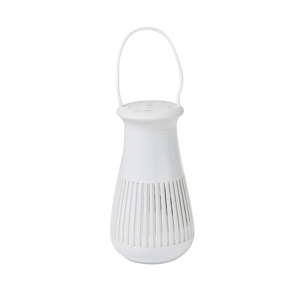 Portable LED Lantern with Bluetooth Speaker White – SLDL0813-BT