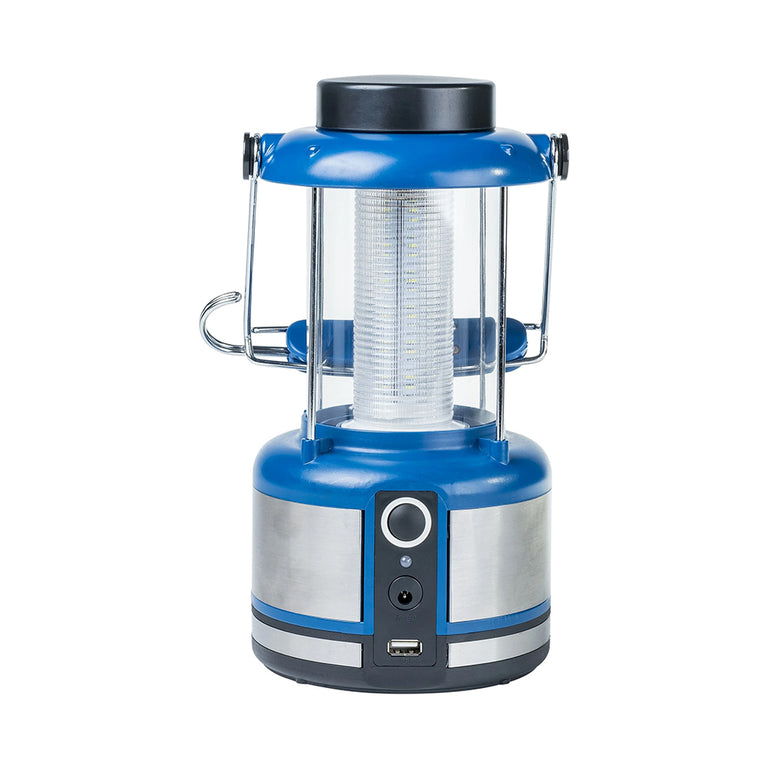 Portable LED Lantern with 5.5V USB Output Blue / Cool White – SLDL2279