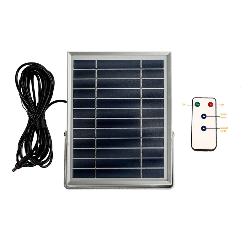 Multi-Purpose Solar LED Light With Motion Sensor, Piezo Alarm & Remote - SLDMP008-610-PIR