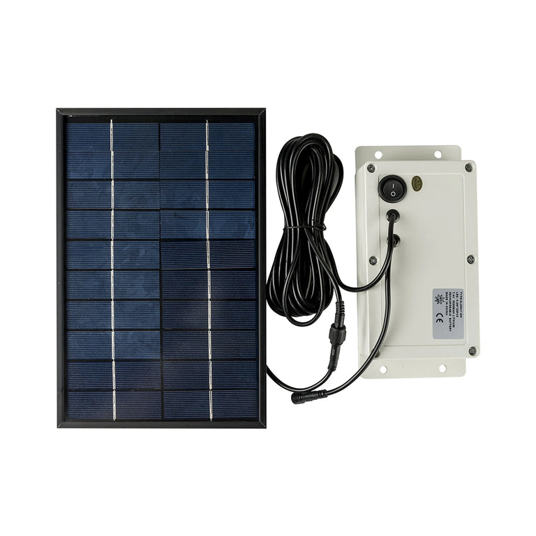 Skylight 6W Solar LED Indoor Oyster with Motion Sensor / Warm White - SLDSKY-6W
