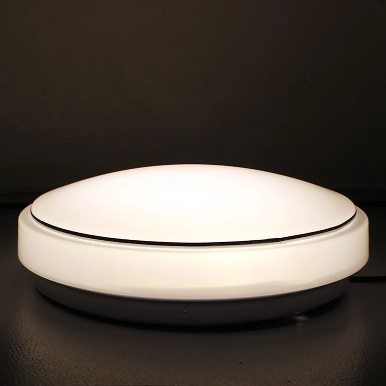 Skylight 6W Solar LED Indoor Oyster with Motion Sensor / Warm White - SLDSKY-6W