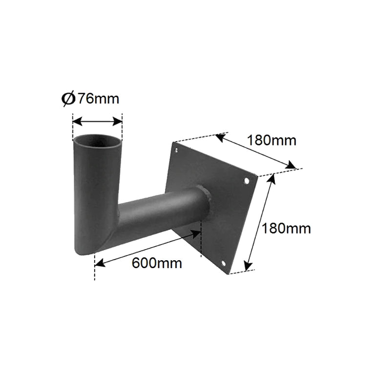 Wall Bracket to suit All-In-One Street Lights - SLDSTL/CAM-WB