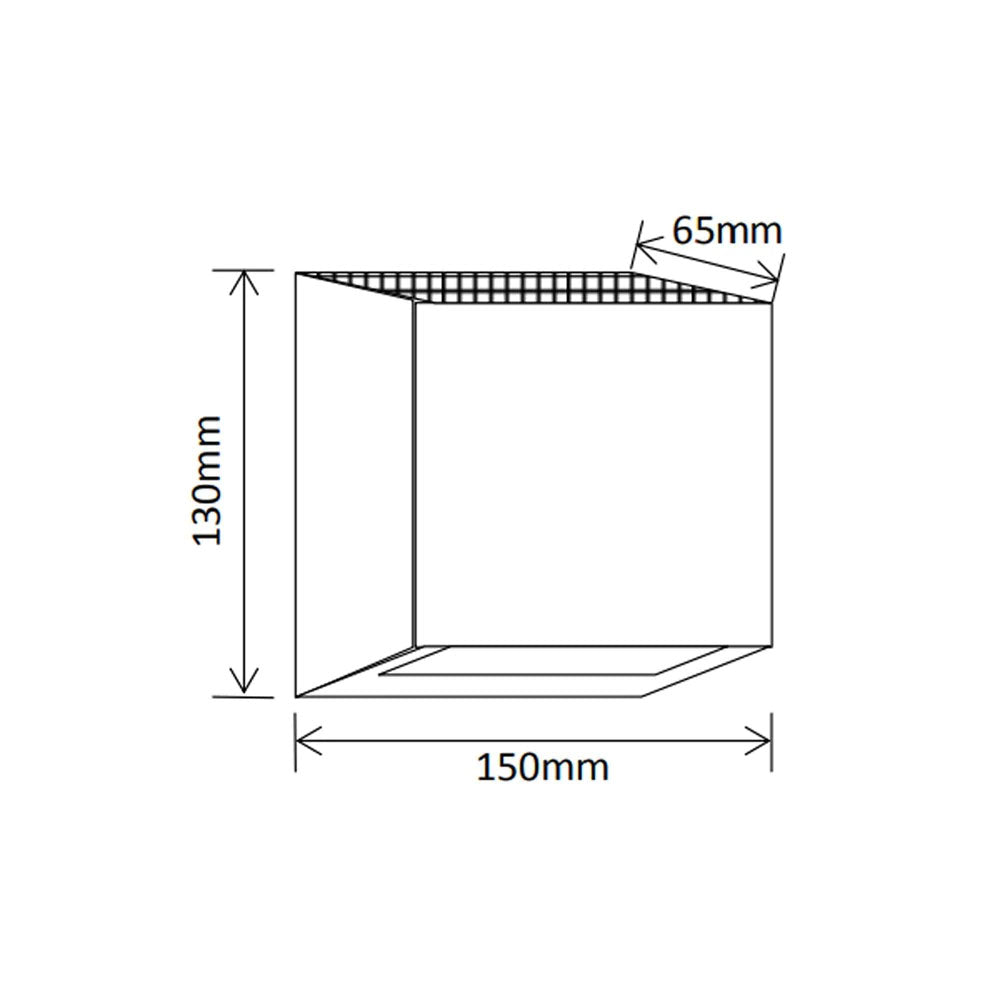 Solar LED Wall Light Silver / Warm White - SLDWL01/SIL