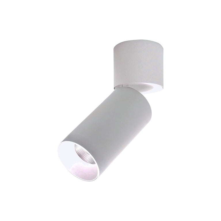 Unitrek Surface Mounted 10W / 15W Dimmable LED White / Tri-Colour - SMT9017TC/WH
