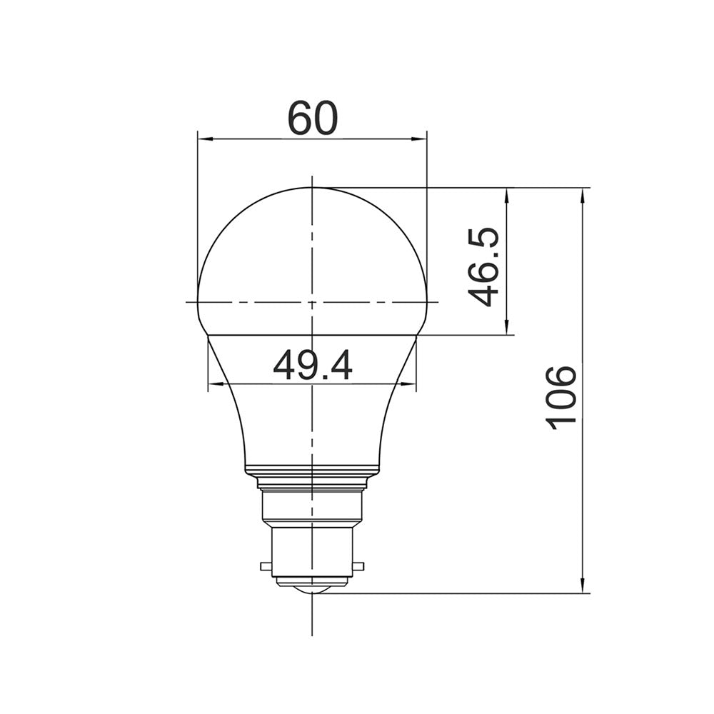 Smart 10W LED B22 Dimmable TRI-CCT + RGB - SMTGLS2