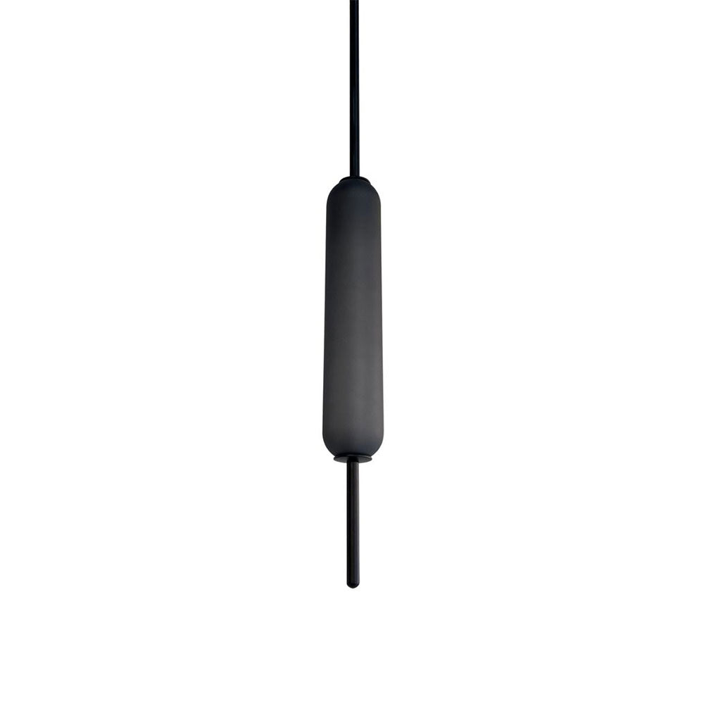 Soho 1 Light 5W LED Pendant Black / Warm White