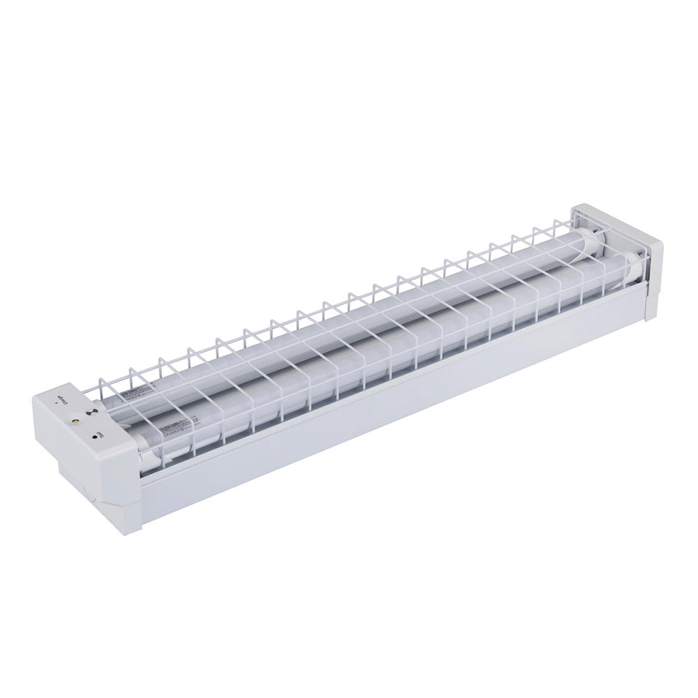Mirach 9 18W 600mm Wireguard Emergency LED Batten White - SP210WGEM