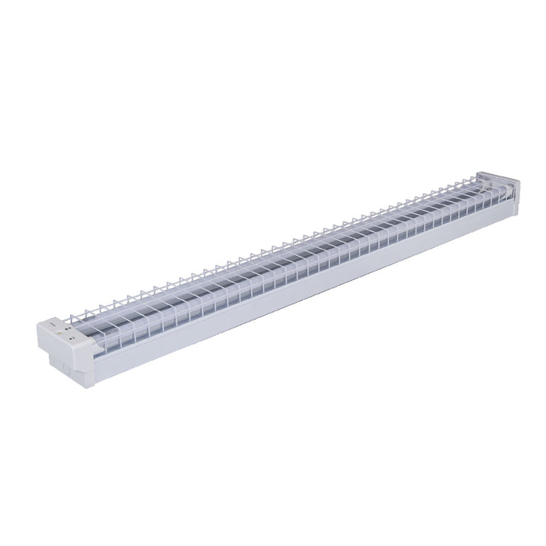 Mirach 9 36W 1200mm Wireguard Emergency LED Batten with Motion Sensor White - SP220WGEM/SEN