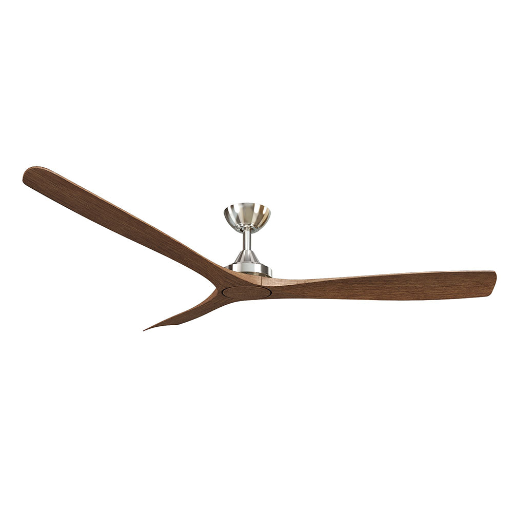 Spitfire 60" DC Ceiling Fan Nickel Motor / Koa Polymer Blades - SPD60BNKA
