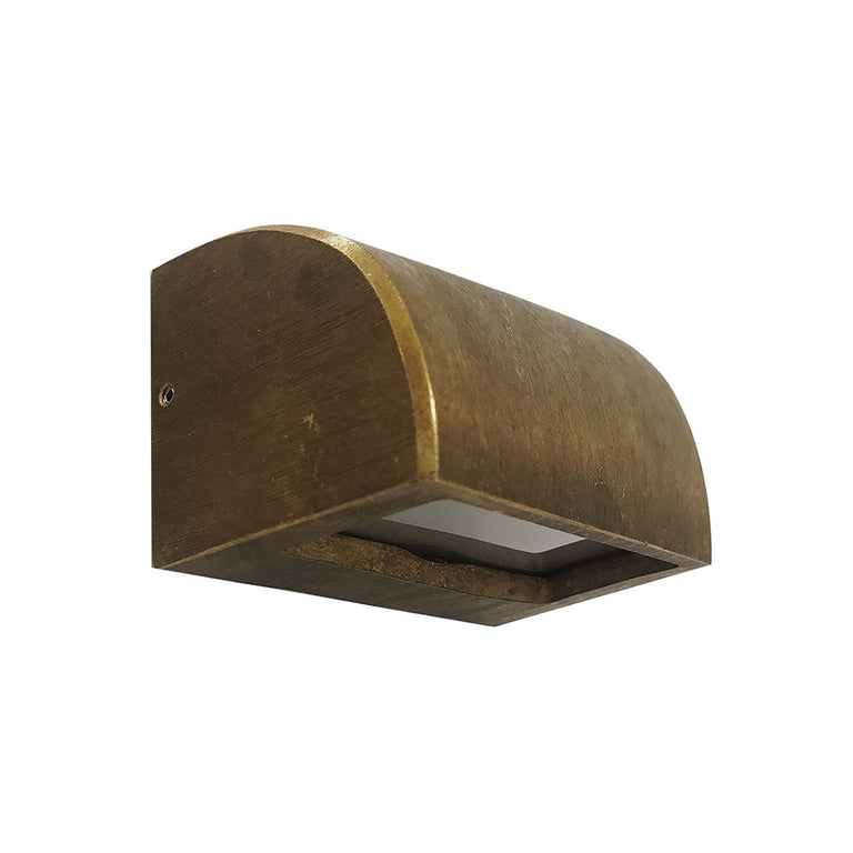 Exterior 12~24V AC / DC G4 Surface Mounted Step Light Bronze - STE12