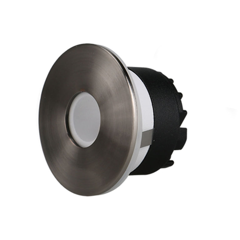 Mintaka 8 3W LED Dimmable Step Light Satin Chrome / Tri-Colour - STEP-518SCH/TC