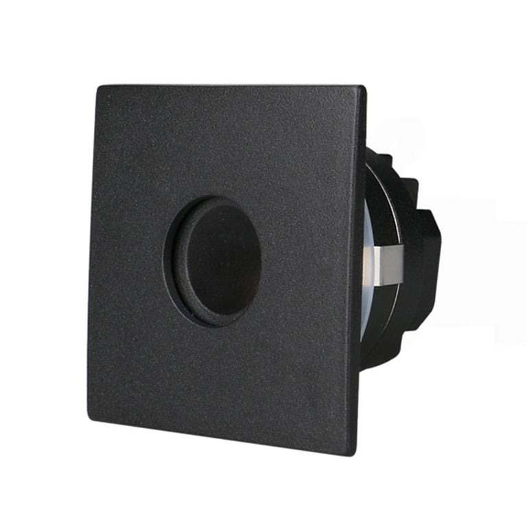 Mintaka 9 3W LED Dimmable Step Light Black / Tri-Colour - STEP-519BK/TC