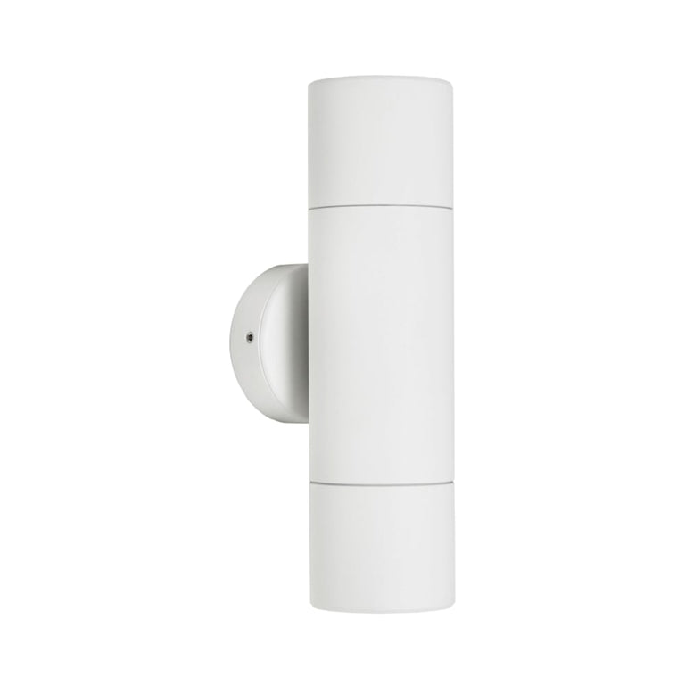 Stockholm 2 Light GU10 Up & Down Wall Light White - STO2WWHT