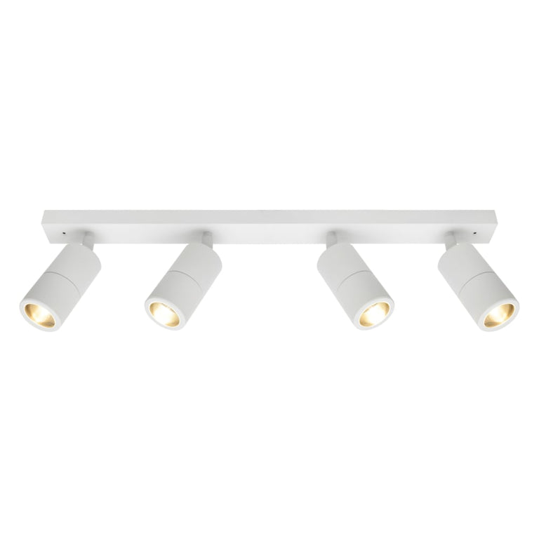Stockholm 4 Light GU10 Rail White - STO4RWHT