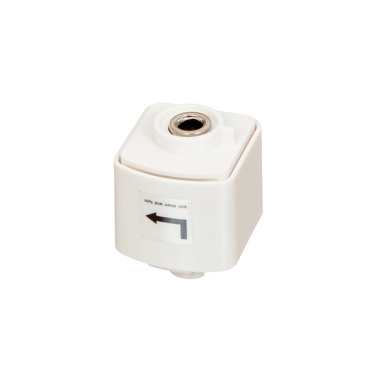 Single Circuit Track Adaptor White  - STR4808 WH