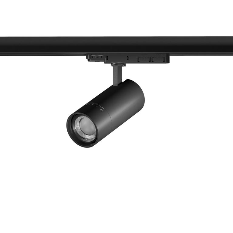 Three Circuit Multi Track 30W LED Track Light Black / Tri-Colour - STR4886MP30TC/BK