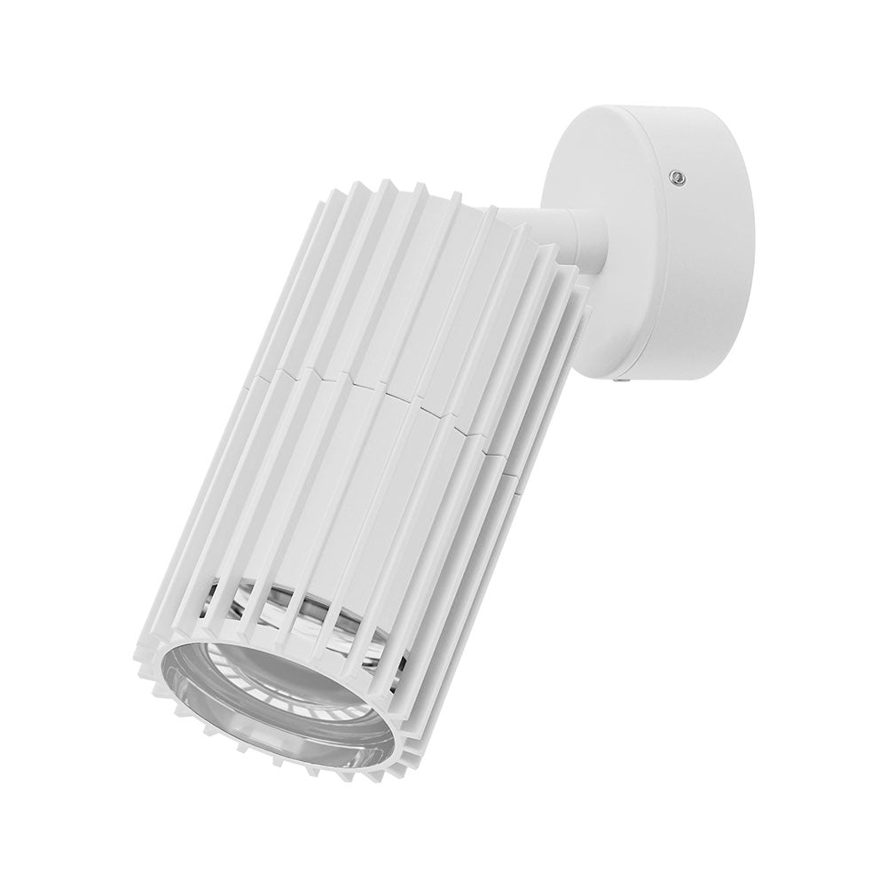 Stria-1 12V DC Single Adjustable Outdoor LED Wall Light White / Tri-Colour - 11234