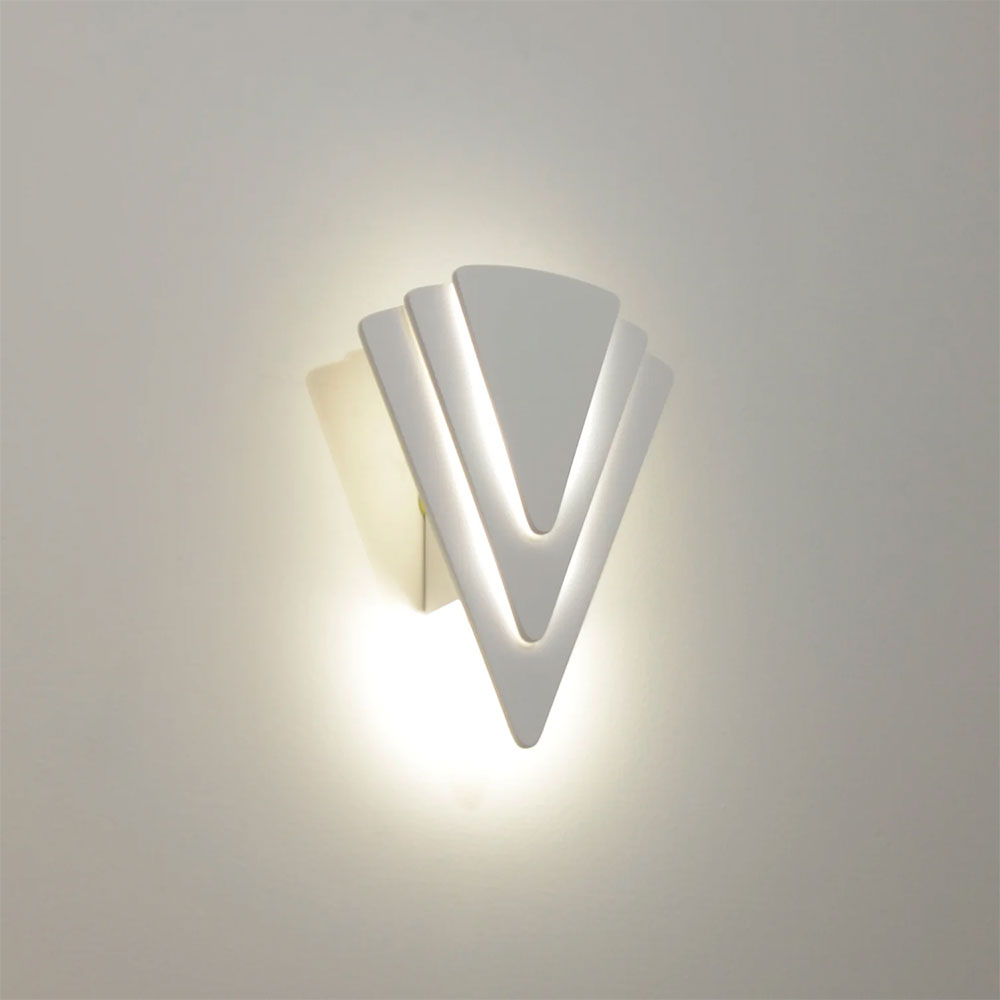Surat 13W LED Interior Dimmable Wall Light White / Dual Colour - SURAT