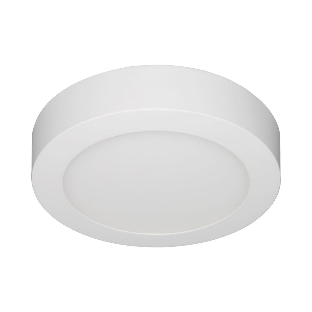 Low Profile 12W LED Round Oyster White / Tri-Colour - SURFACETRI2R