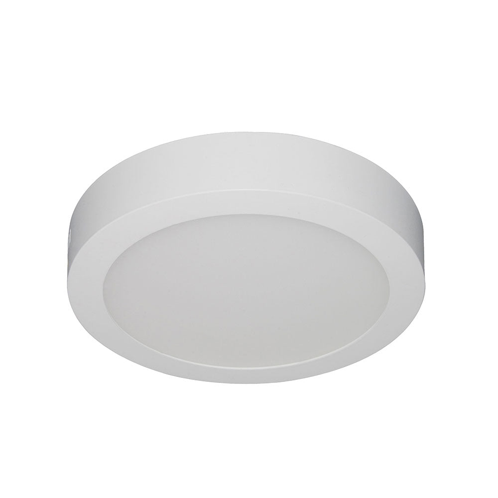 Low Profile 18W LED Round Oyster White / Tri-Colour - SURFACETRI3R