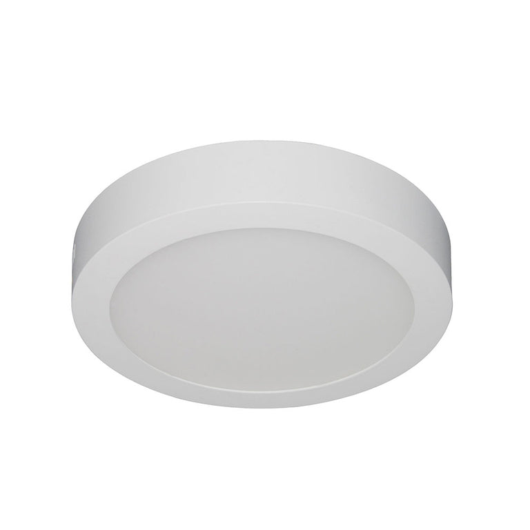 Low Profile 18W LED Round Oyster White / Tri-Colour - SURFACETRI3R