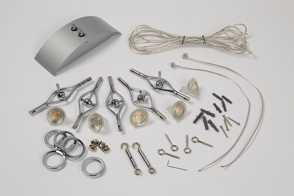 Eye Pivot Spot LED Rope Light Kit Set 5 Heads - SV-ROPE5-98