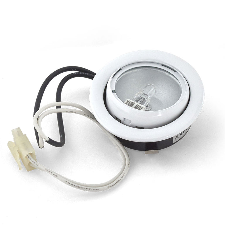 Eyeball Tiltable Furniture Light 12V AC / DC 20W Low Voltage Light White - SVU-13-WH