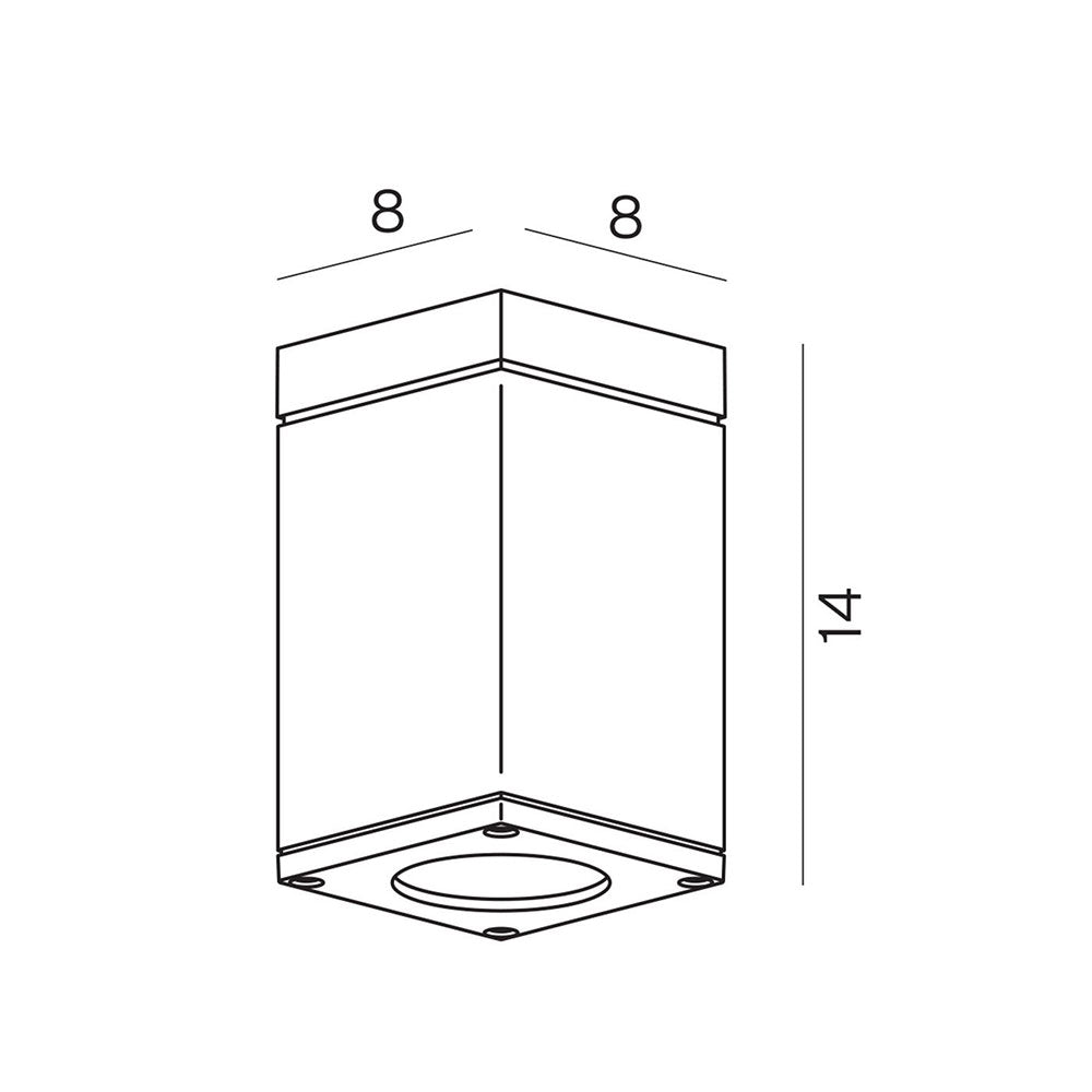 Sandvik Ceiling Light Black - NLYS.795b