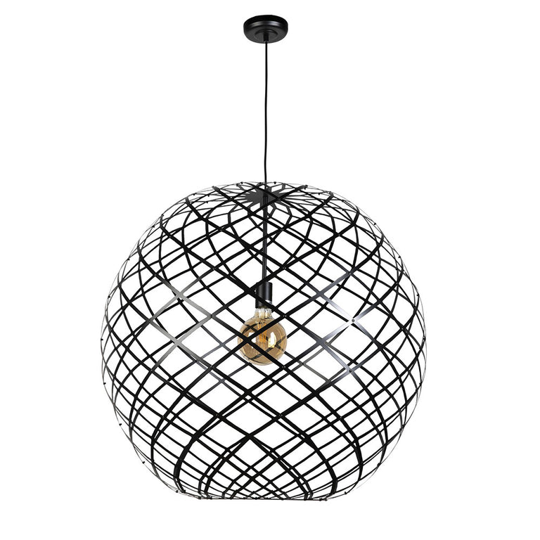 Sansiro 1 Light Pendant XXL Black - SANSIRO-D800 BLK