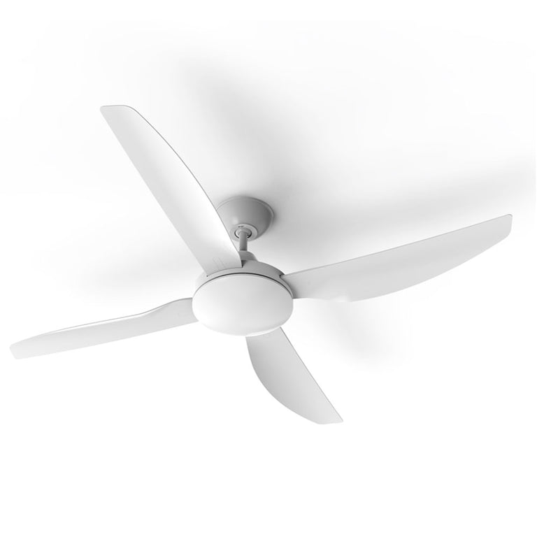Sanur 52" DC 4 Blade Ceiling Fan White - SANUR/52/WH