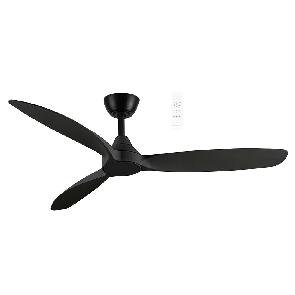 Seaforth 56" DC Smart Ceiling Fan With WIFI Remote Control Matt Black - MDCS143M
