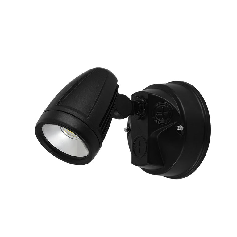 Seek 13W Single Head LED Spotlight Black / Tri Colour - SEEK 1LT
