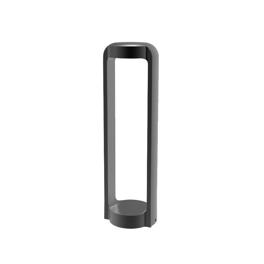 Exterior 13W LED Medium Bollard Light Dark Grey / Warm White - SEKER2