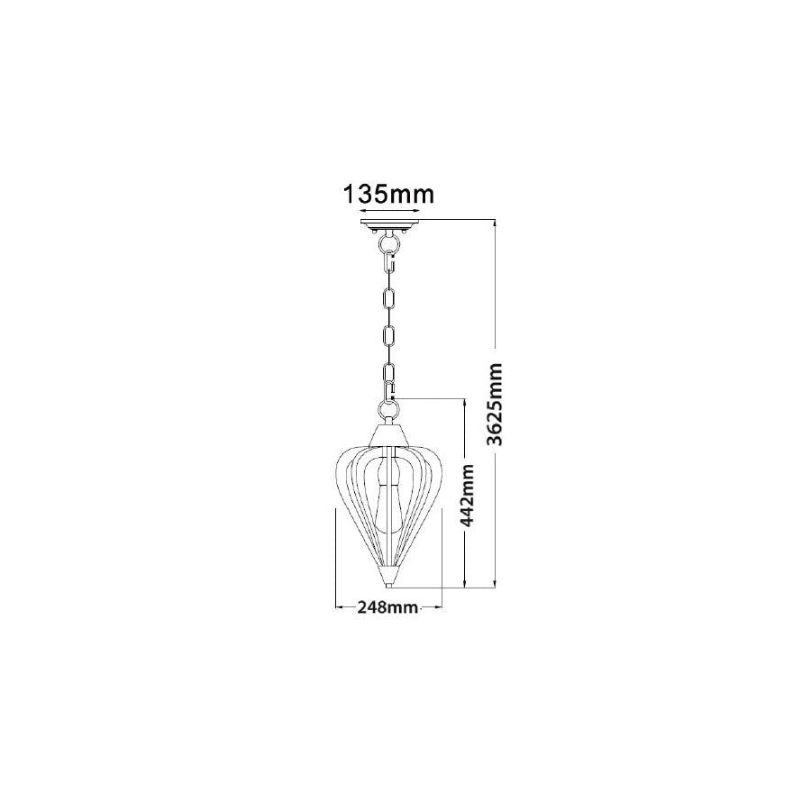 Winter Moss Small Pendant - Senorita4