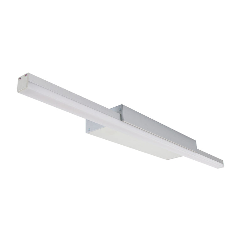 Shadowline 6 Watt LED Vanity Wall Light Aluminium / Warm White - 23500