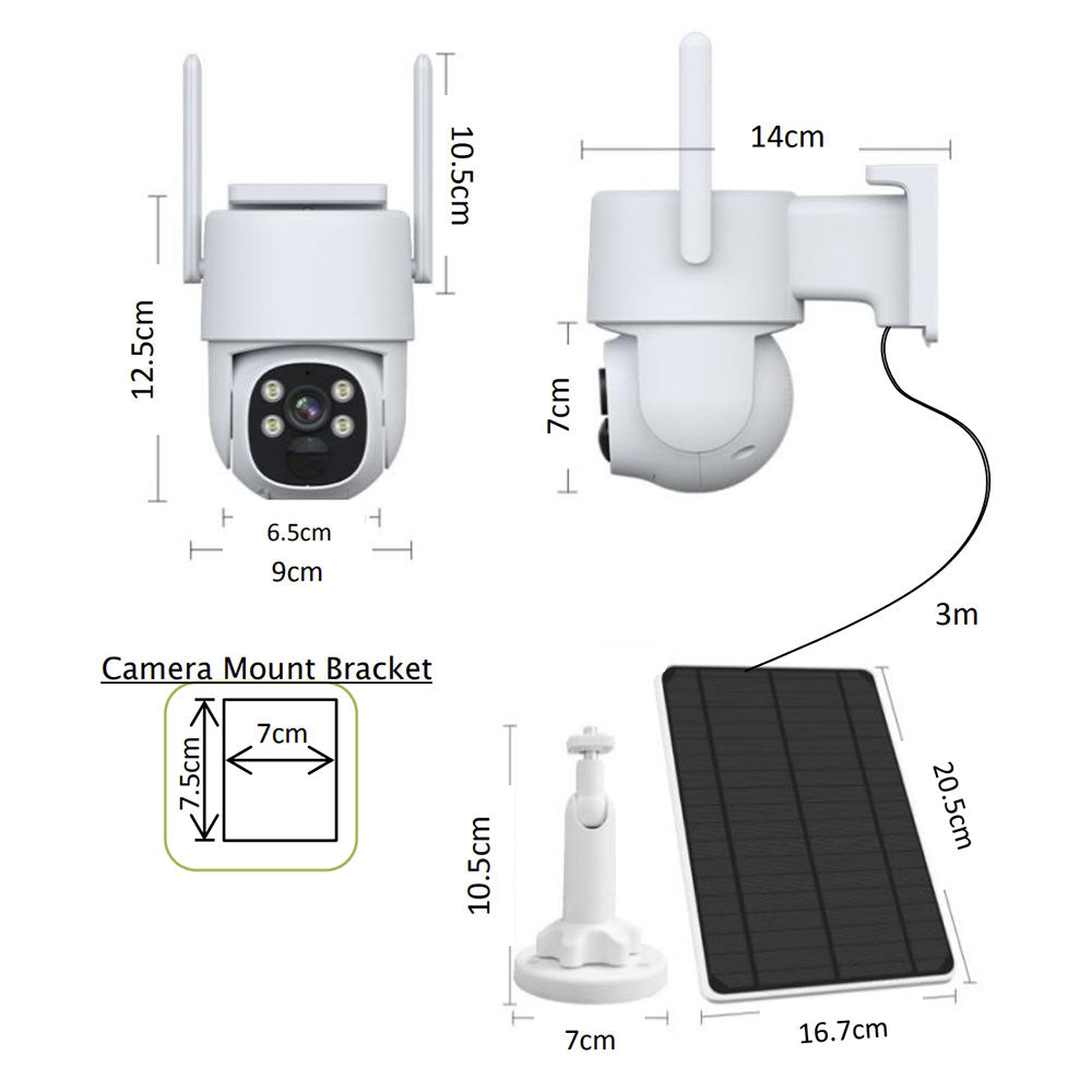 "TitN" Security Camera With WiFi - SLDSC001-WiFi