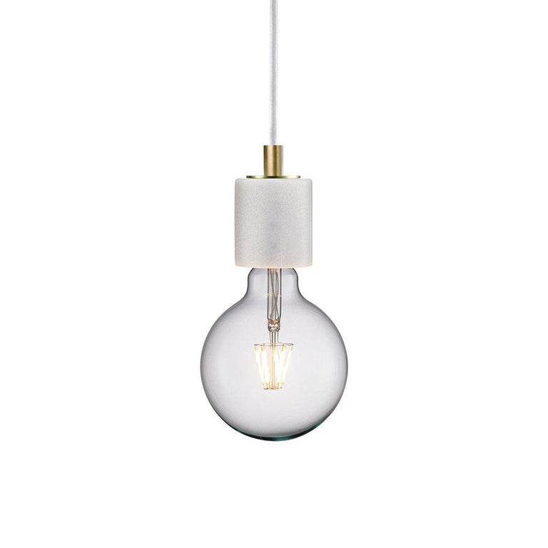 Siv 1 Light Pendant White - 45883001