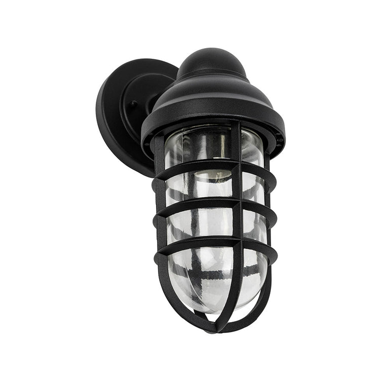 Sortana Outdoor Wall Light Black - SORTANA-Black