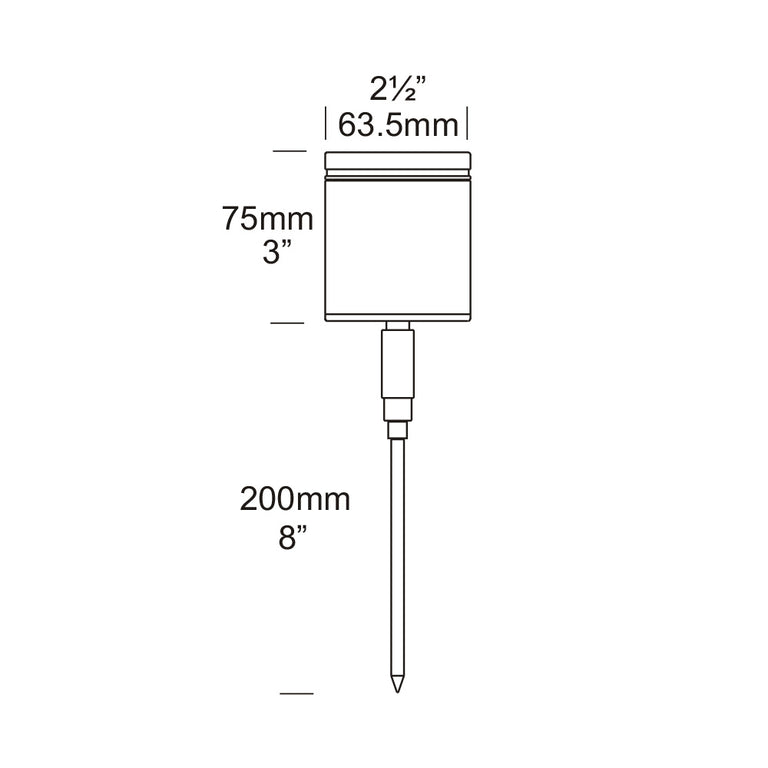 Spike Spot Adjustable 12V / 24V Stainless Steel - SS/A/SS